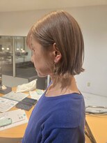 ユウヘアー 大高店(U Hair)&nbsp;【U Hair】ミルクティーベージュ/ブリーチ/ダブルカラー