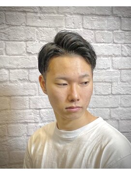 グレイスフルバーバー 赤坂見附店 【春にオススメ！】 ナチュラルツーブロックパートスタイル！