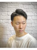 【春にオススメ!】 ナチュラルツーブロックパートスタイル!