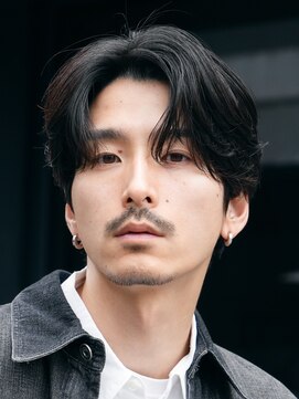 フィフス 札幌大通(fifth) 大通ニュアンスパーマセンターパートフェザーパーマ毛流れ緩め