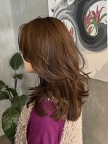 ブルックス レイヤーカット ハイライトカラー