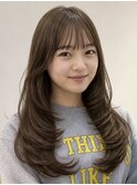 韓国ヘア髪質改善レイヤーカットダブルカラー立川