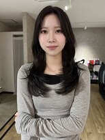 エトワ 中央店(etoi)&nbsp;大分ミディアムボブレイヤー軽め韓国レイヤーくびれスタイル
