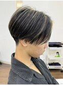 宇都宮ショートボブレイヤーカット切りっぱなしボブウルフカット