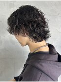 メンズパーマ/スパイラルパーマ/メンズウルフ