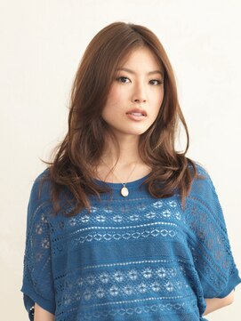 アース 花小金井店(HAIR&MAKE EARTH) ローレイヤーセミロング【EARTH花小金井店】