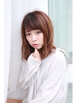 ネオリーブクレア 綱島店(Neolive Krea)&nbsp;ゆるふわミディ☆ハイライト　デザインカラー