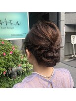 ジータヘアデザイン 大森店(GHITA hair design) シニオンアレンジ