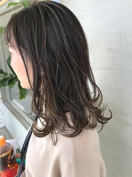 ナイーブヘアデザイン(NAiVE HAIR DESIGN) 【NAiVE hair】3Dハイライトカラー