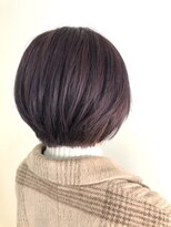 ネイヴィル(navile)&nbsp;ピンクベージュ×ショートヘア