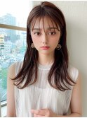 【AFLOAT 晃輔】20代30代大人可愛い シースルーバング 髪質改善