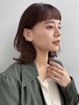 ガーデントウキョウ(GARDEN Tokyo) オン眉/ワイドバング/レイヤーボブ/似合わせ/イメチェン/くびれ