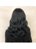 黒染めを使わないブルーブラック【藤本都】