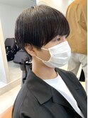 平野紫耀風ナチュラルマッシュ☆黒髪ストレートROMMY.Homme