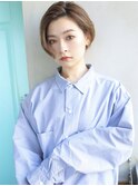 天神【BIRTH】サイドパート×耳掛け束感ショート