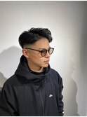 ツーブロック ラフフェードスタイル