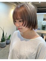 ソイ 下北沢(soi)&nbsp;【ミルクティーベージュ×マッシュウルフカット】