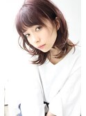 tuuli☆30代40代ペールベージュ切りっぱなしミディアム　211