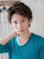 モッズヘアメン 名護大東店(mod's hair men)&nbsp;ワイルドアップバングのニュアンスショートf名護大東