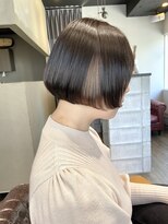 バンデヘアーデザイン(BANDE hair design) インナーカラー × ミニボブ
