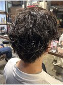 カット+パーマ