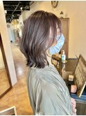大人可愛いレイヤースタイル