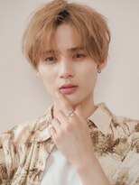 ジョエミバイアンアミ(joemi by Un ami)&nbsp;アップバング センターパート マッシュパーマ メンズヘア