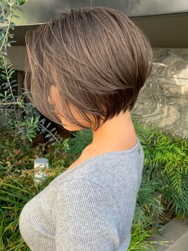 トルネード(TORNADO) 外国人風ショートボブグレージュハイライト n8.8