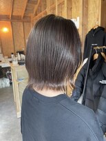 アフターニュース 新潟(afternews)&nbsp;ダブルカラー/ミルクティーベージュ/ケアブリーチ/韓国/ボブ