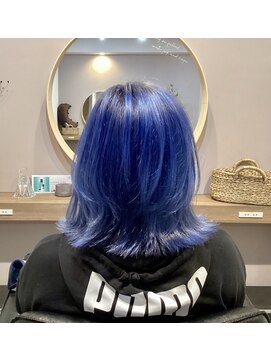 ロメリ(Romeri) ダブルカラー×ブルーシルバー☆/10代/20代/30代/出口博一