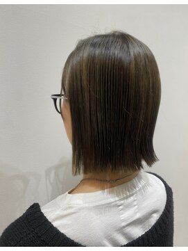 ネウィ ジャム 町田(newi JAM) クールボブ/ハイライト/白髪ぼかし/アッシュグレー/ミニボブ