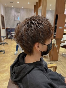 ブランシェ 高蔵寺店(BRANCHE) ◇マッシュウルフ×ベージュカラー◇【北川】