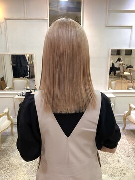 ヨー(Yoh-) 【ミルクティーベージュ/阿部達哉】ブリーチ/ケアブリーチ