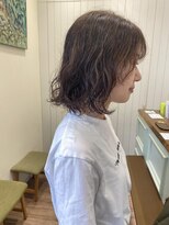 モリオフロムロンドン 大宮店(morio from London)&nbsp;【大宮】コテで巻いたようなゆるっとパーマ
