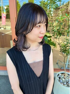 リコ(RICO) dark purple × lavender inner color