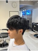 フェード/メンズ/大宮/ツイスパ/波巻きパーマ