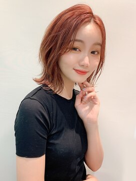 ロンド ロワール 門前仲町(Lond Loire) 前髪顔周りレイヤー髪質改善白髪染めショートボブ門前仲町0207