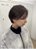 すっきりショートボブ