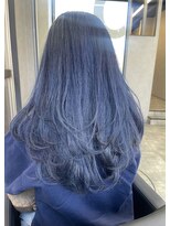 シエンゴールド(CIEN gold)&nbsp;ブルーカラー/レイヤーカット/韓国スタイル#浜松駅#カラー