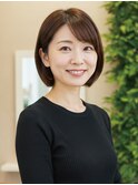 30-40代にオススメ★上品ナチュラルボブ