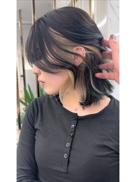 メゾン(Maison) 三宮/ダブルカラー/ハイトーン/ブリーチ/カラー/インナーカラー