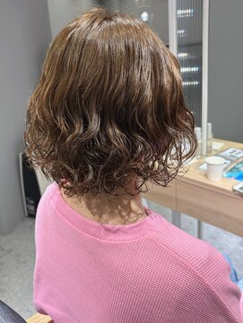 バイエイト(X8) ◎ボブ×パーマ