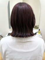 セイドット リー(Say. Ree)&nbsp;say.ホワイトグレージュミニウルフチェリーブラウンハイライト