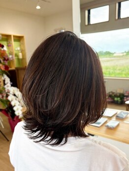 ガーデン(GARDEN)の写真/髪のクセや骨格を見極め、自宅でも再現しやすいスタイルに☆丁寧なカウンセリングであなたの理想を叶える☆