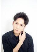熊本メンズサロンアップバングショートスパイキーショート