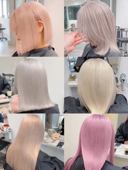 レイバイオルト(Lei by ALT)の写真/トレンドのブリーチ♪ダメージを考えた施術◎