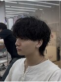 シャドウパーマ波巻きスパイラルパーマウルフパーマ名古屋駅栄駅