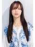 シルクコスメ縮毛矯正+カット￥9000