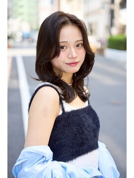 リミットバイアフィナー 大宮店(limit by Afinar) 大人可愛いくびれレイヤー×ダークグレージュ