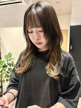 コンフィー(comfy) 【mimura】インナーカラー レイヤーカット 草加 谷塚